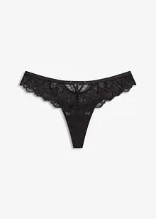 Stringtruse med blonde, bonprix