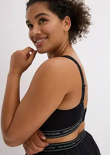 Trenings-BH med middels støtte, bonprix