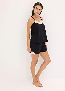 Shorty-pyjamas med spagettistropper, bonprix