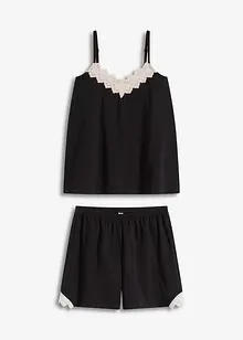 Shorty-pyjamas med spagettistropper, bonprix