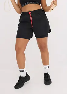 2-i-1-treningsshorts i ultralett materiale, bonprix
