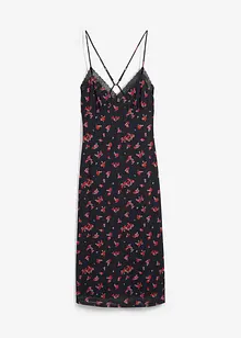Maxikjole i mesh, bonprix