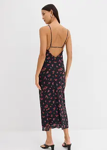 Maxikjole i mesh, bonprix