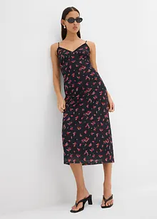 Maxikjole i mesh, bonprix