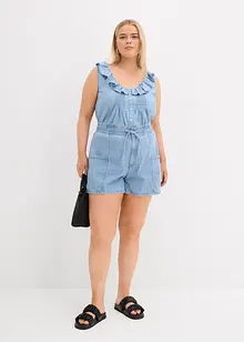 Jeansshorts High Waist, komfortlinning, bonprix
