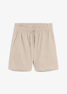 Shorts med lin, bonprix