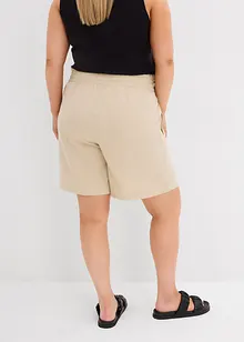 Shorts med lin, bonprix