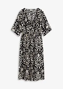 Jerseykjole med print, bonprix