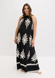 Jerseykjole av myk viskosemiks med print, bonprix