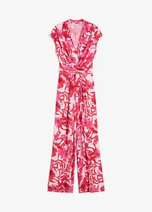 Jersey-jumpsuit med print, bonprix