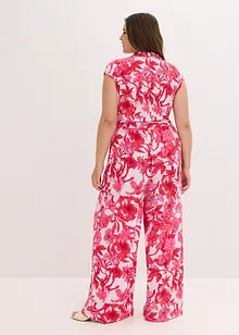 Jersey-jumpsuit med print, bonprix