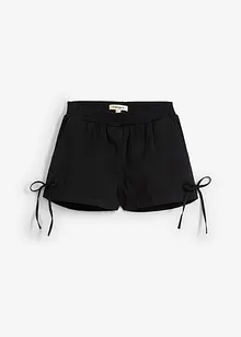 Pull on-shorts i elastisk bomullsmiks, bonprix