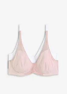 Spile-BH med myk bomull (2-pack), bonprix