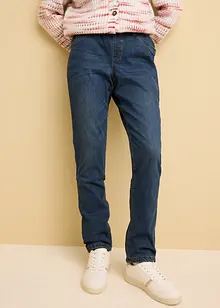 Straight-jeans Mid Waist, varmende denim, bonprix