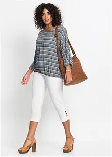 Slim Fit-jeans Mid Waist, Cropped, bonprix
