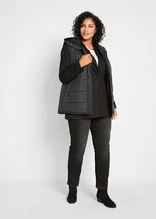 Varmende, Straight-jeans Mid Waist med komfortlinning, bonprix