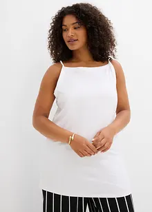 Lang topp av elastisk bomullsmiks, bonprix