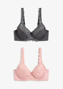 BH med bøyle (2-pack), bonprix