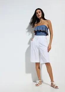 Bandeau-badedrakt i jeans look, bonprix