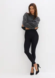 Leggings i termofleece 140 den, bonprix