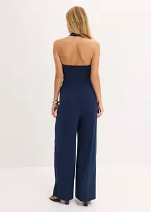 Jersey jumpsuit med laser-cut outs, bonprix