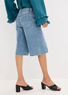 Jeansbermuda Mid Waist, Low Stretch, bonprix