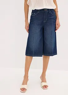 Jeansbermuda Mid Waist, Low Stretch, bonprix