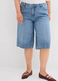 Jeansbermuda Mid Waist, Low Stretch, bonprix
