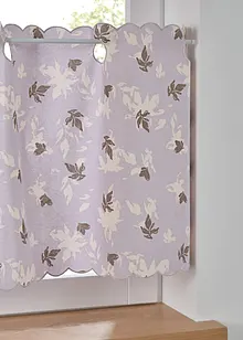 Gardinkappe av økologisk bomull med blomsterprint, bonprix