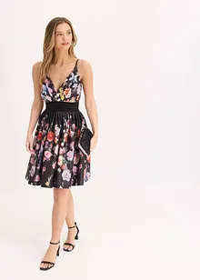 Minikjole med heklet innfelling, bonprix