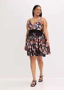 Minikjole med heklet innfelling, bonprix