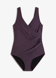 Shape-badedrakt i omslagslook, middels formende, bonprix