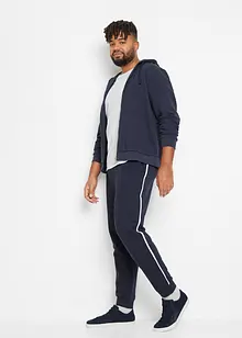 Joggebukse med kontrastfargede detaljer (2-pack), bonprix