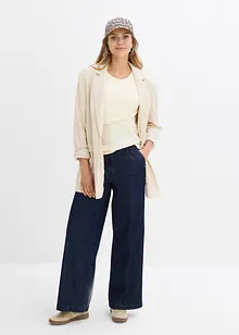 Mammatopp av ribbemateriale i 100% økologisk bomull (2-pack), bonprix