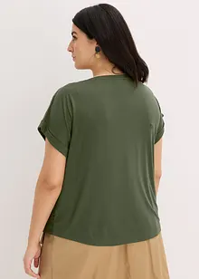 Topp med hullblonder, bonprix