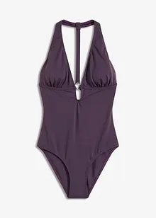 Badedrakt med dyp utringning, bonprix
