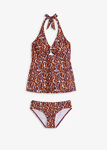 Halterneck tankini med ring-detalj (2-delt sett), bonprix
