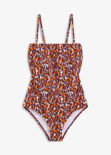 Bandeau-badedrakt med multiway-stropper, bonprix
