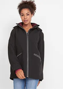Outdoor-funkjsonsjakke, 3-i-1, med strikket fleece innvendig, bonprix