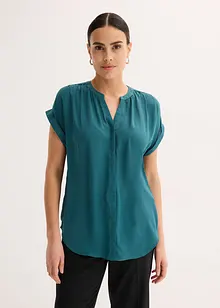 Blusetunika i georgette-materiale, bonprix