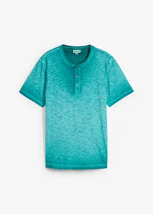 Kortermet bestefartrøye i 100% økologisk bomull i vasket look, bonprix