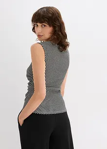 Topp med drapering, bonprix