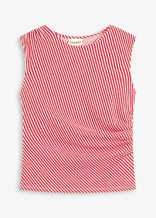 Topp med drapering, bonprix