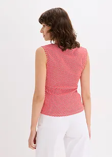 Topp med drapering, bonprix