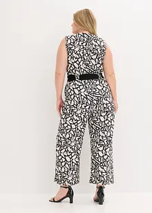 Jumpsuit med trykk, bonprix
