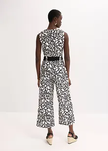 Jumpsuit med trykk, bonprix