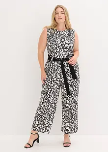 Jumpsuit med trykk, bonprix