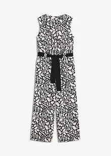 Jumpsuit med trykk, bonprix