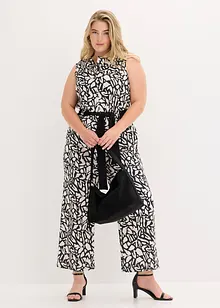 Jumpsuit med trykk, bonprix
