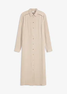 Skjortekjole med blonder i formstabilt materiale, bonprix